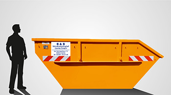 Skip with a capacity of 7 m³